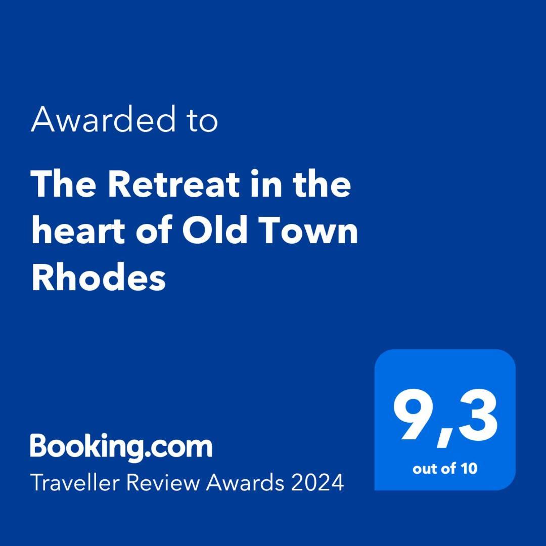 Вілла The Retreat In The Heart Of Old Town Rhodes Rhodes City Екстер'єр фото